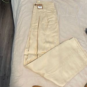 Never worn tan trousers